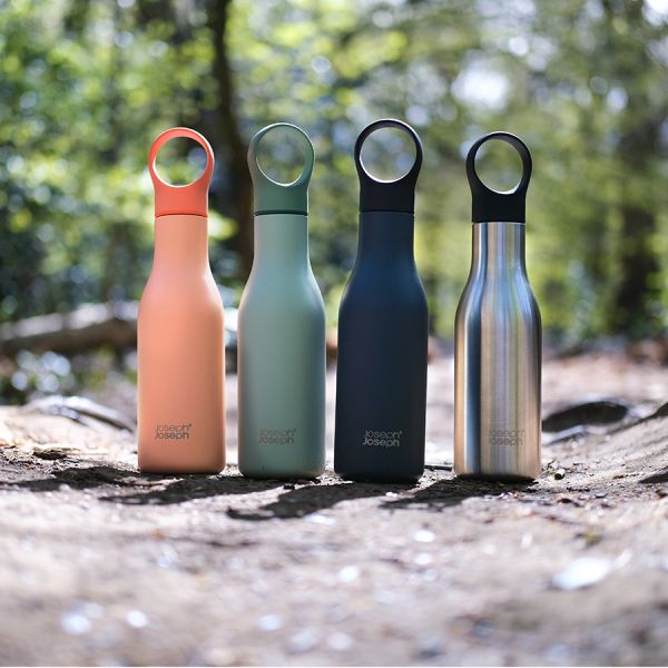 Термобутылка Loop, 500 мл, антрацит, Joseph Joseph, изображение 15