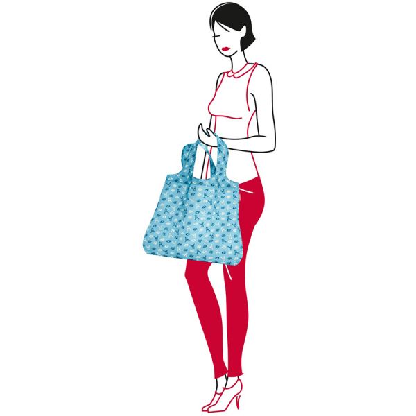 Сумка складная Mini maxi shopper bavaria denim, Reisenthel, изображение 4