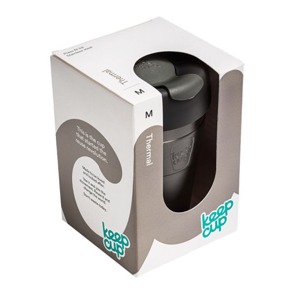 Термокружка KeepCup Thermal M 340 мл Black, KeepCup, изображение 7