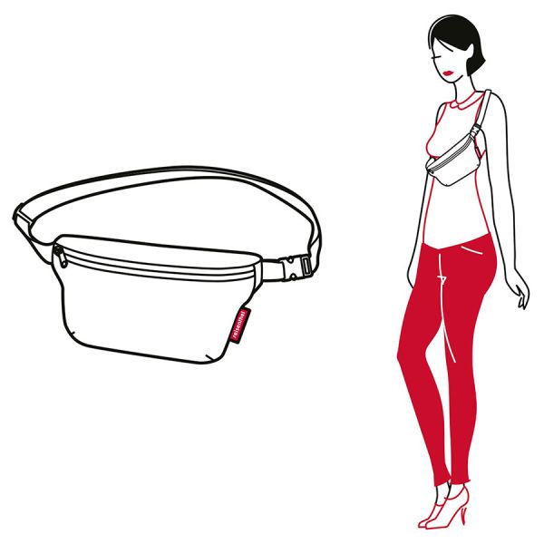Сумка поясная beltbag S dots, Reisenthel, изображение 5