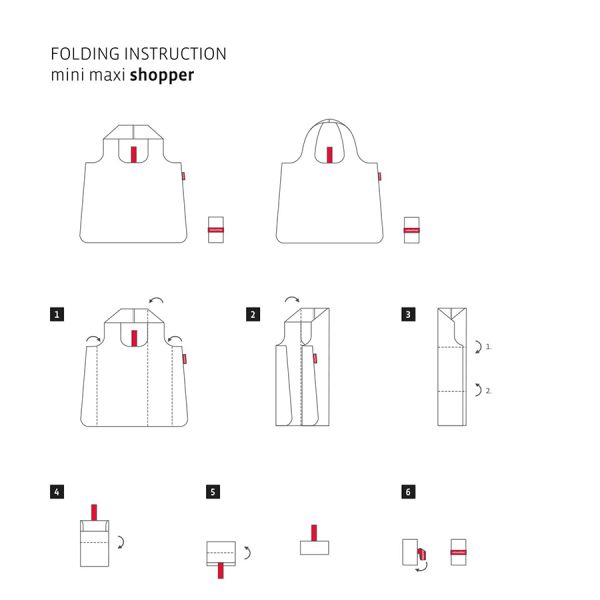 Сумка складная Mini maxi shopper signature spectra green, Reisenthel, изображение 4