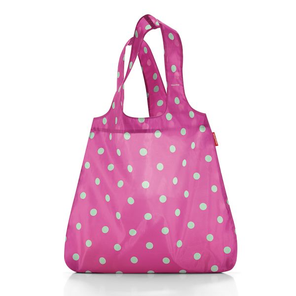 Сумка складная Mini maxi shopper magenta dots, Reisenthel, изображение 2