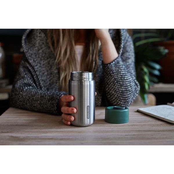 Термокружка Travel Cup, 340 мл, зеленая, Black+Blum, изображение 9
