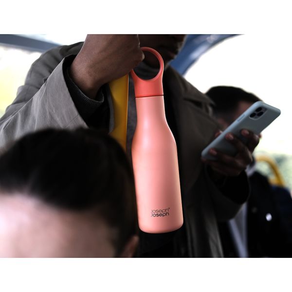 Термобутылка Loop, 500 мл, коралловая, Joseph Joseph, изображение 12