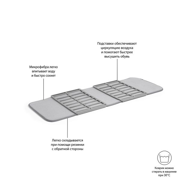 Сушилка для обуви Shoe dry тёмно-серая, Umbra, изображение 14