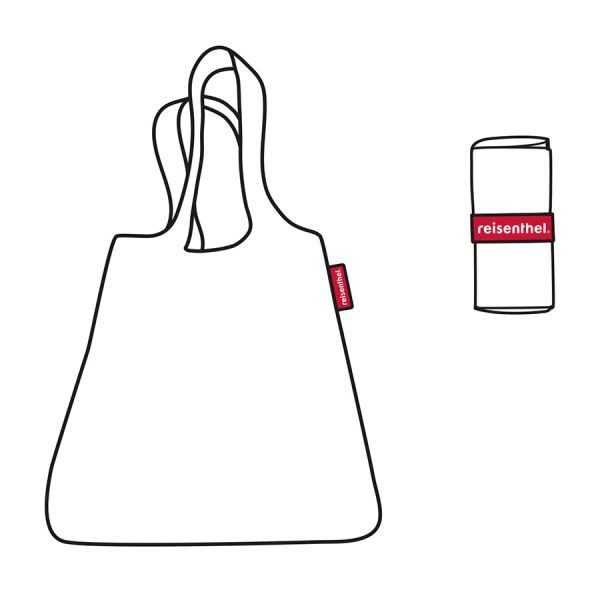 Сумка складная Mini maxi shopper bavaria rose, Reisenthel, изображение 6