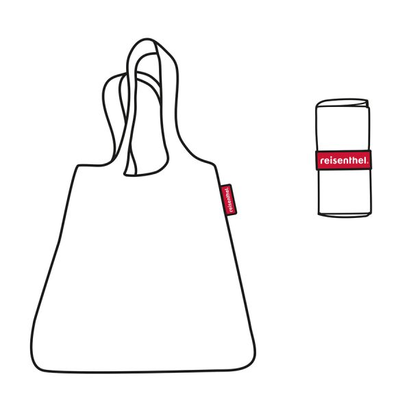 Сумка складная Mini maxi shopper magenta dots, Reisenthel, изображение 6