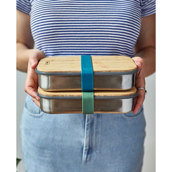 Сэндвич-бокс Black+Blum, 900 мл, бирюзовый, Black+Blum, изображение 13