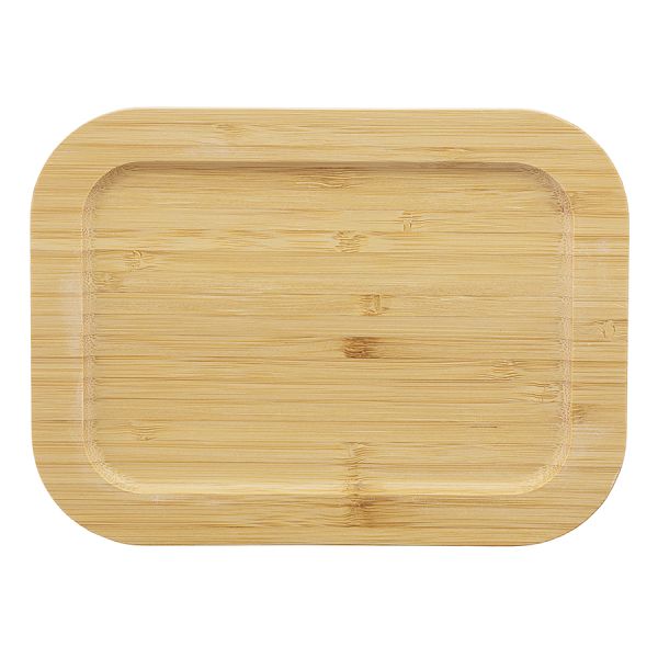 Набор стеклянных прямоугольных контейнеров с бамбуковыми крышками, 3 шт., Smart Solutions, изображение 10