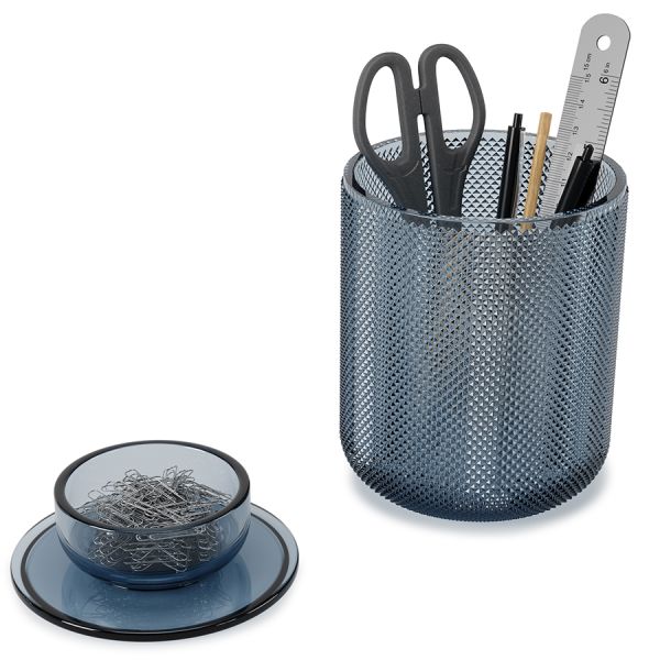 Шкатулка-органайзер Allira большая синяя, Umbra, изображение 4