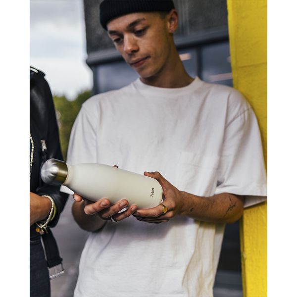 Термос Monochrome, 750 мл, белый, Chilly's Bottles, изображение 3