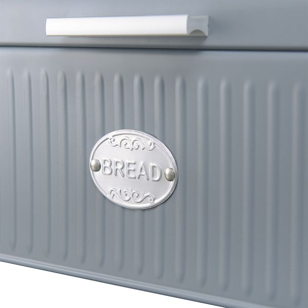 Хлебница Zinco, 30,2х19,7х15,7 см, серая, Smart Solutions, изображение 5