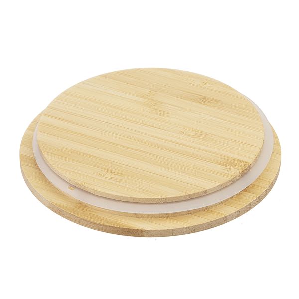 Контейнер стеклянный с бамбуковой крышкой, 480 мл, Smart Solutions, изображение 4