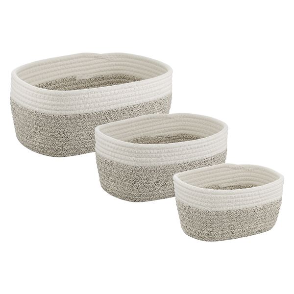 Корзина для хранения Filis, 20х15х11 см, кремовая/светло-бежевая, Bergenson Bjorn, изображение 6