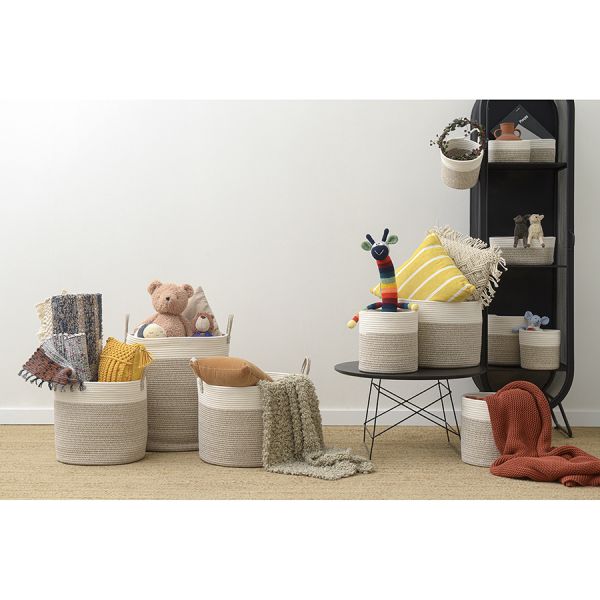 Корзина для хранения Iben, ?40х36 см, кремовая/светло-бежевая, Bergenson Bjorn, изображение 2