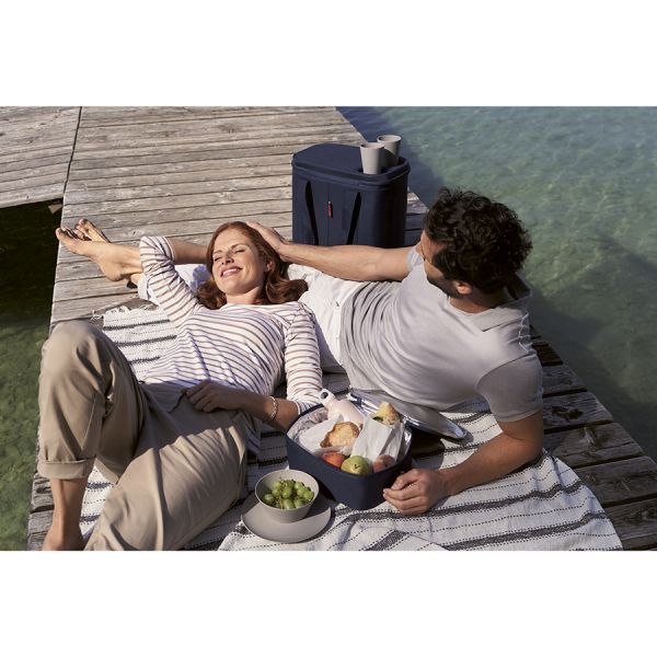 Термосумка Coolerbag M pocket navy, Reisenthel, изображение 2