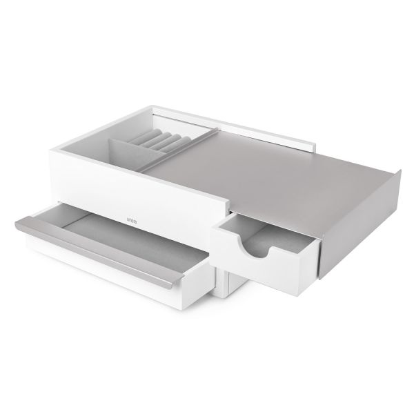 Шкатулка для украшений Stowit белая, Umbra, изображение 4