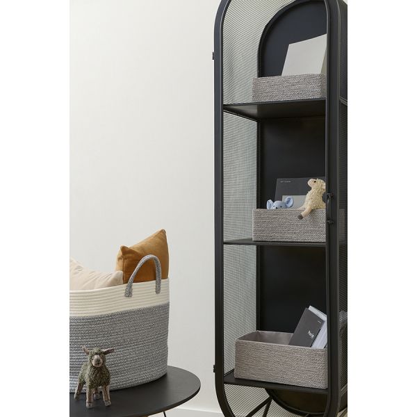 Корзина для хранения Lian, 34х22х14 см, светло-серая, Bergenson Bjorn, изображение 4