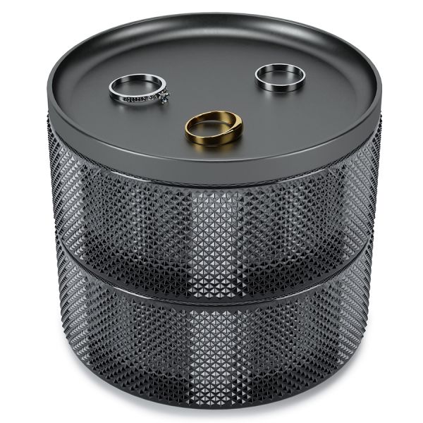 Шкатулка для украшений Tesora дымчатая, Umbra, изображение 4