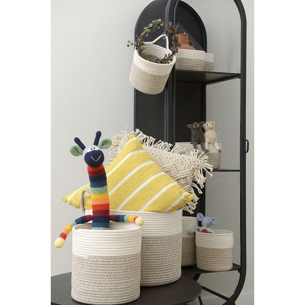 Корзина для хранения Filis, 25х18х13 см, кремовая/светло-бежевая, Bergenson Bjorn, изображение 3