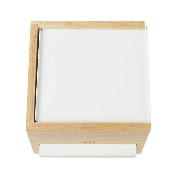 Шкатулка для украшений Stowit Mini белая-дерево, Umbra, изображение 2