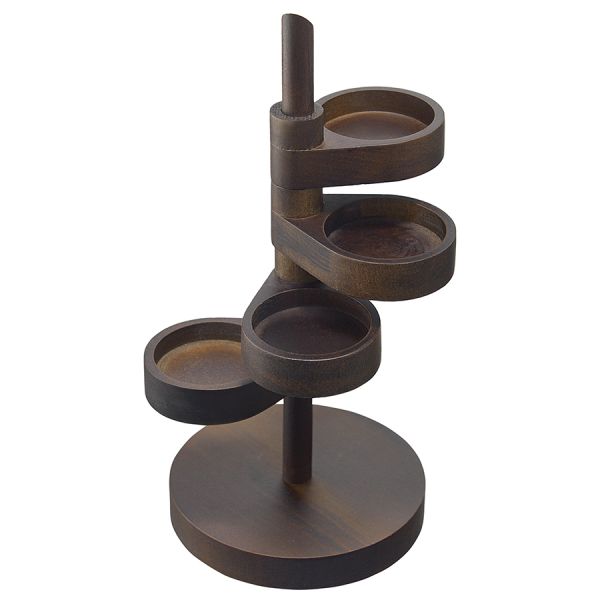 Подставка деревянная Letty, 13х27 см, орех, Bergenson Bjorn