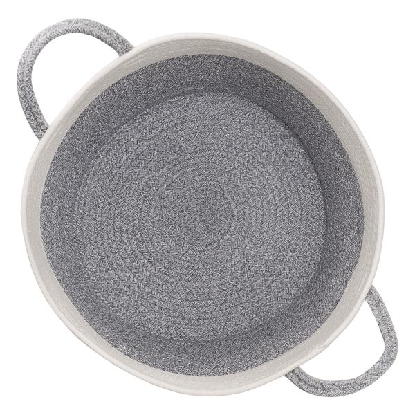 Корзина для хранения Iben, ?50х54 см, кремовая/светло-серая, Bergenson Bjorn, изображение 2