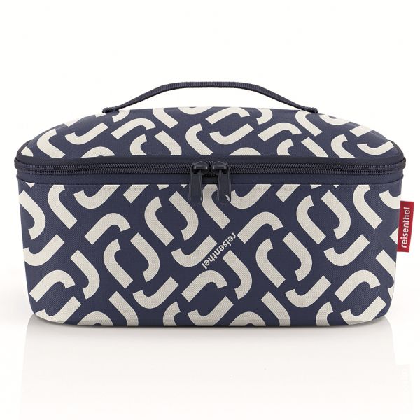 Термосумка Coolerbag M pocket signature navy, Reisenthel, изображение 3