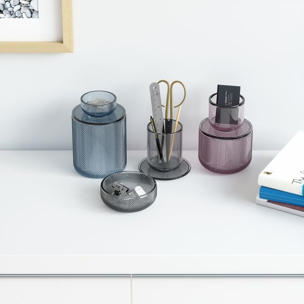 Шкатулка-органайзер Allira большая синяя, Umbra, изображение 3