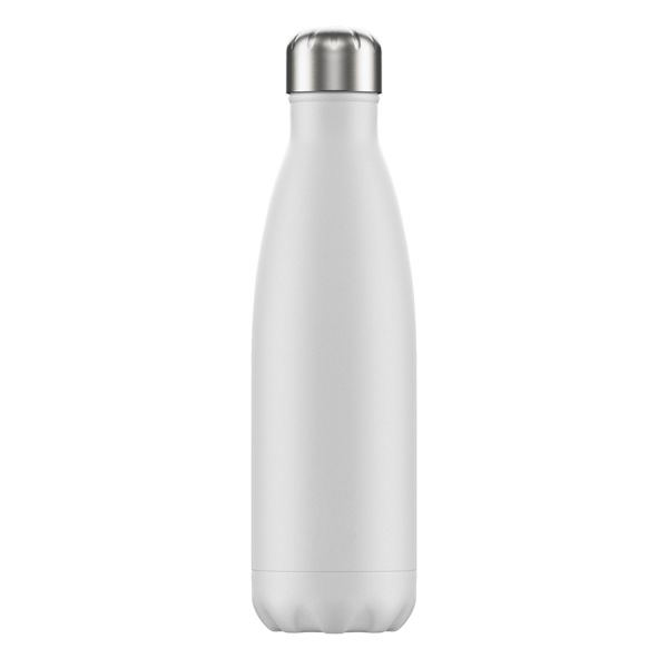 Термос Monochrome, 500 мл, белый, Chilly's Bottles, изображение 6