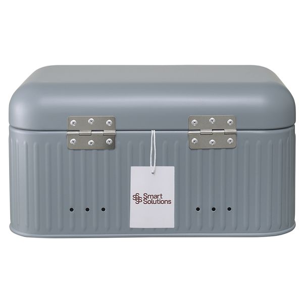 Хлебница Zinco, 30,2х19,7х15,7 см, серая, Smart Solutions, изображение 4