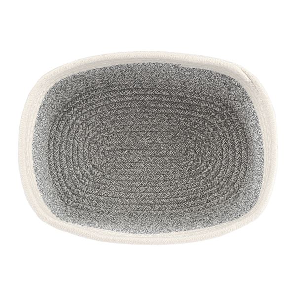 Корзина для хранения Filis, 30х22х14 см, кремовая/светло-серая, Bergenson Bjorn, изображение 2