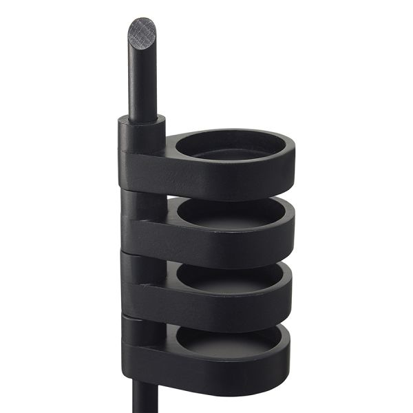 Подставка деревянная Letty, 13х27 см, черная, Bergenson Bjorn, изображение 4