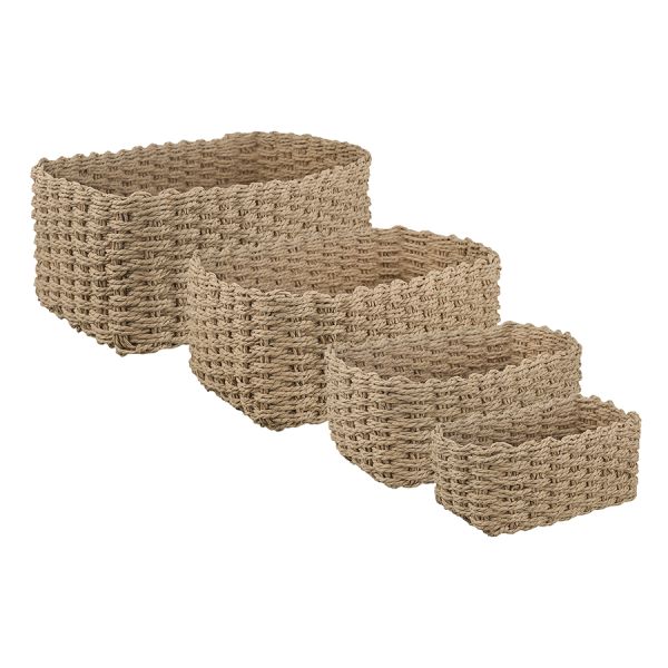 Корзина для хранения Hagen, 22х14х9 см, бежевая, Bergenson Bjorn, изображение 2