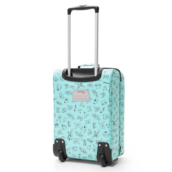 Чемодан детский Trolley XS cats and dogs mint, Reisenthel, изображение 2