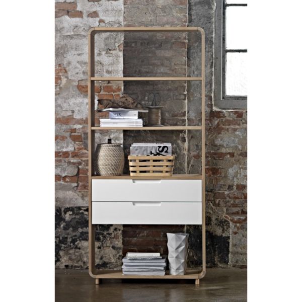 Шкаф книжный Unique Furniture, Amalfi, 182х30х194 см, Unique Furniture, изображение 4