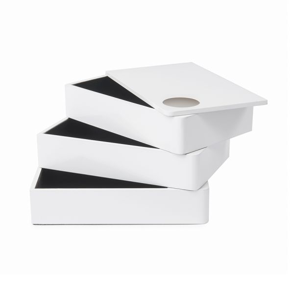 Шкатулка Spindle белая, Umbra, изображение 11