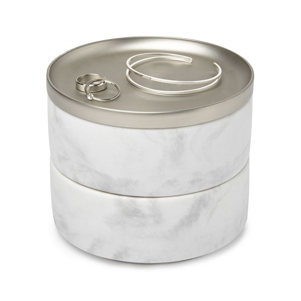 Шкатулка для украшений Tesora белая, Umbra, изображение 9