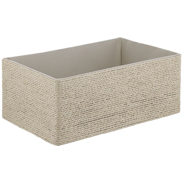 Корзина для хранения Lian, 34х22х14 см, светло-бежевая, Bergenson Bjorn