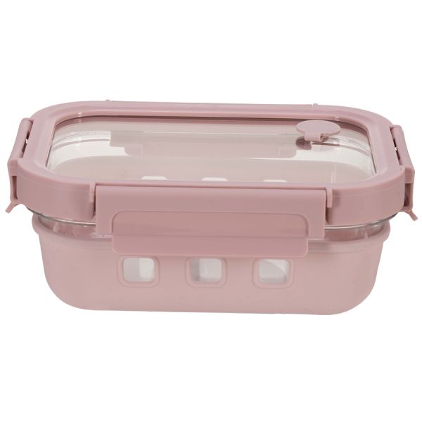 Контейнер для запекания, хранения и переноски продуктов в чехле Smart Solutions, 1050 мл, розовый, Smart Solutions, изображение 2