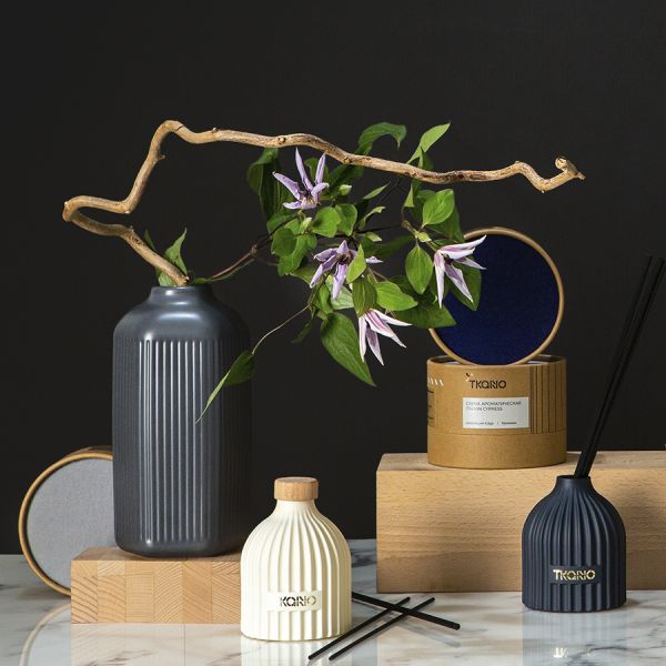 Диффузор ароматический Black Ink из коллекции Edge, 200 мл, тёмно-синий, Tkano, изображение 2