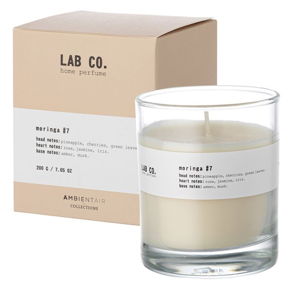 Свеча ароматическая Lab Co, Moringa, 40 ч, Ambientair