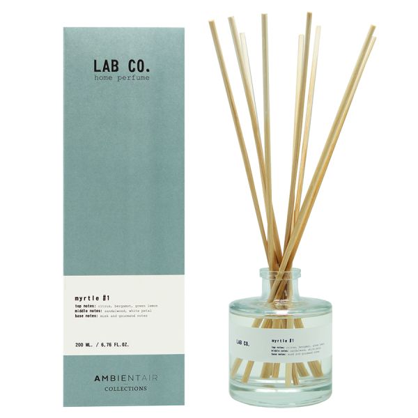 Диффузор ароматический Lab Co, Myrtle, 200 мл, Ambientair, изображение 4