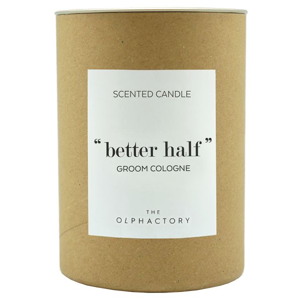 Свеча ароматическая The Olphactory, Better Half, Groom Cologne, 40 ч, Ambientair, изображение 3