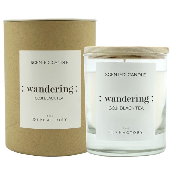 Свеча ароматическая The Olphactory, Wandering, Goji black tea, 40 ч, Ambientair, изображение 2