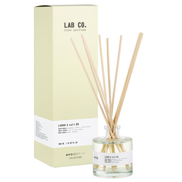 Диффузор ароматический Lab Co, Lemon&Salt, 200 мл, Ambientair