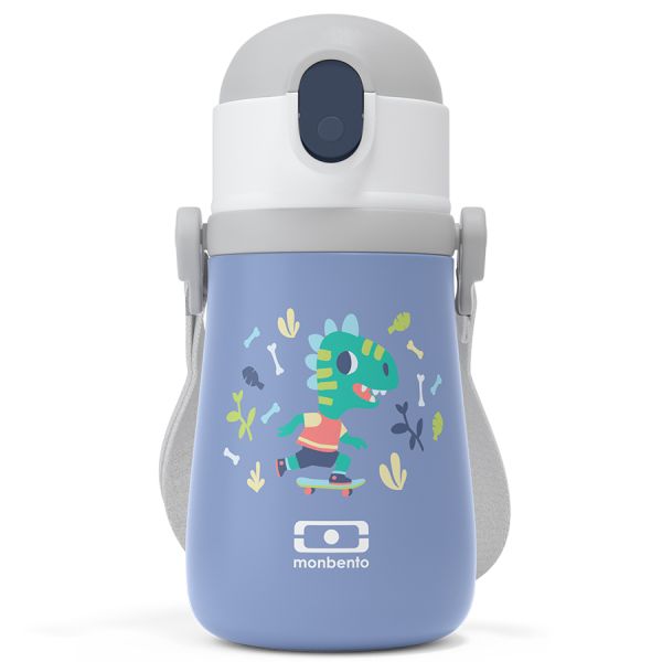 Термос MB Stram, 360 мл, blue Dino, Monbento, изображение 4