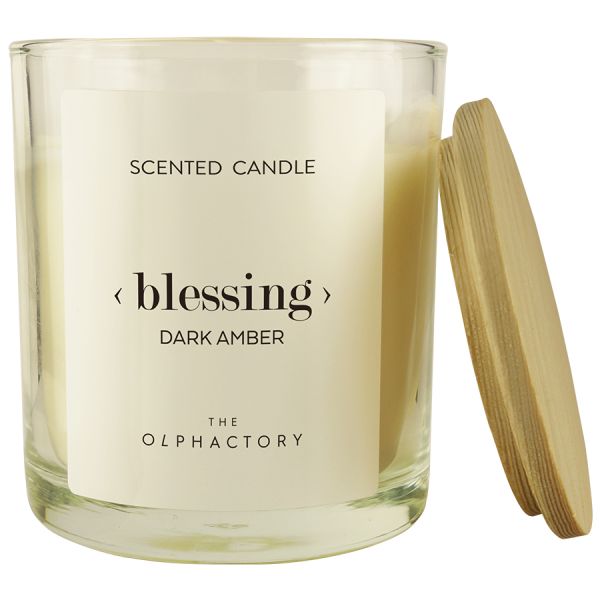 Свеча ароматическая The Olphactory, Blessing, Dark Amber, 40 ч, Ambientair