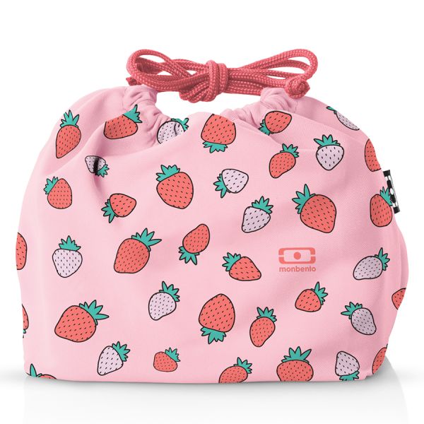 Мешочек для ланча MB Pochette, strawberry, Monbento