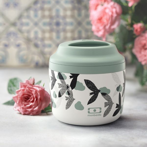 Контейнер для еды MB Element, 550 мл, birds, Monbento, изображение 2
